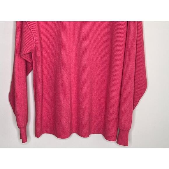 Free People Softly Structured Tunic Sweater Cotton Candy Pink Women's Size S - Picture 8 of 10